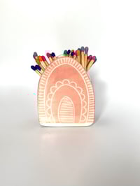 Image 1 of Baby Pink Mini Mountain Matchpot