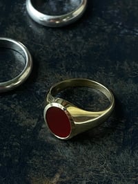 Image 1 of Golden Signet Ring 