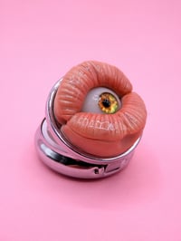 Image 3 of Pop Surreal Mouth with Eye Pill Box I