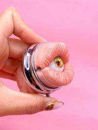 Image 4 of Pop Surreal Mouth with Eye Pill Box I