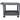 Flat-Shelf Utility Service Cart, 2 Tiers, 25-1/4