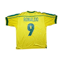Image 1 of Brazil Home Shirt 1998 - 2000 (XL) Ronaldo 9
