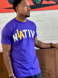 Image 1 of LA NATIVE Purple & Gold