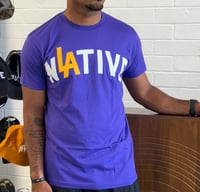 Image 2 of LA NATIVE Purple & Gold