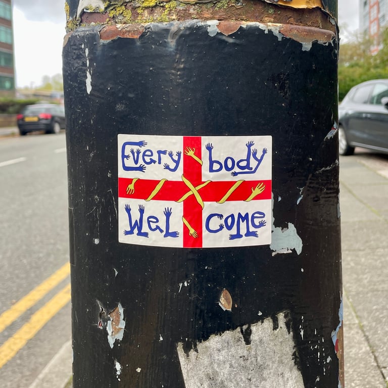 Everybody Welcome Stickers