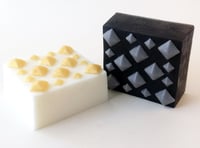 Image 1 of Studded Vegan Soap: Heavy Metal Bar Soap, Scented