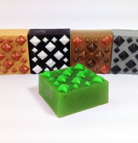 Image 1 of Hexcider - Caramel Cider Soap -1 bar, over 5 oz. Heavy Metal Halloween Soap