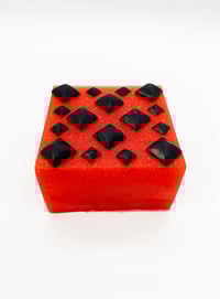 Image 2 of DARK DESIRES- Dark Fruit Floral Scent-1 bar, over 5 oz. Heavy Metal Spring Soap