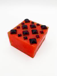 Image 3 of DARK DESIRES- Dark Fruit Floral Scent-1 bar, over 5 oz. Heavy Metal Spring Soap