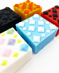 Image 5 of DARK DESIRES- Dark Fruit Floral Scent-1 bar, over 5 oz. Heavy Metal Spring Soap