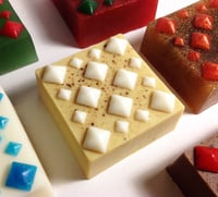 Image 2 of WINTER MADNESS- Eggnog Soap -1 bar, over 5 oz. Heavy Metal Holiday Soap