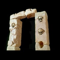 Image 4 of I want your SKULL - LIMITED EDITION Gilded Emerald- Celtic Skull Soap, 9 oz. Bath Sabbath Exclusive