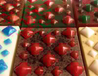 Image 5 of BLACK XMAS - Spiced Cranberry Orange -1 bar, over 5 oz. Heavy Metal Holiday Soap