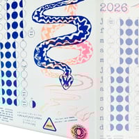 Image 2 of 2026 Moon  Phase Calendar/Sherbet Fountain