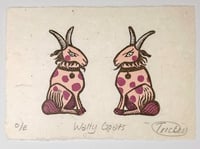 Image 2 of Wally Goats Miniprint