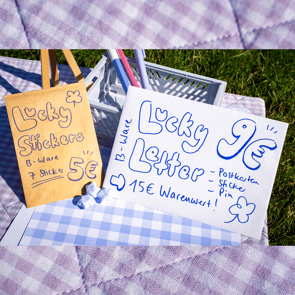 Image of Lucky Letter Stickers