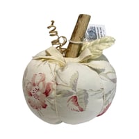 Image 3 of Handmade vintage Fabric Pumpkin 