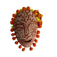 Image 1 of Guardian Earthenware mask