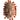 Clay / Red Ochre Ecstatic Moon Pom Pom 