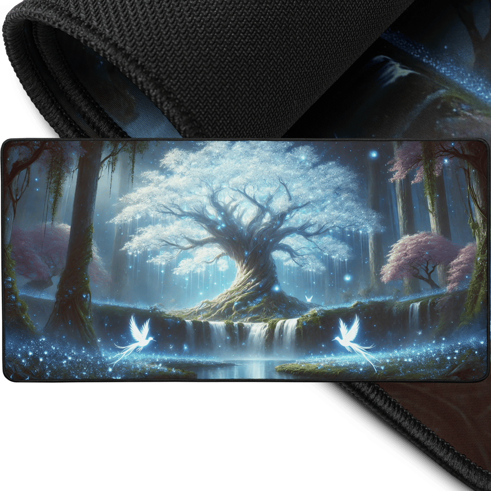 Image of Florere Viridarium 𖣂 Computer Desk Mat