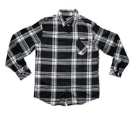Image 1 of PLAID BUTTON UP (knight)