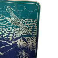 Image 4 of I Dream I am Flying / framed mini screenprint
