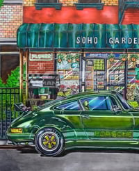 Image 3 of FREE US SHIPPING! 🔥 Soho Garden 💐 - Giclée Art Print