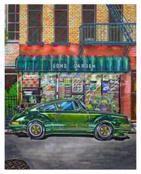 Image 2 of FREE US SHIPPING! 🔥 Soho Garden 💐 - Giclée Art Print