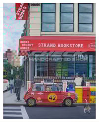 Image 2 of FREE US SHIPPING! 🔥 NYC Daily 🐶 Mini Cooper - Giclée Art Print