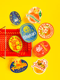 Image 1 of 【XS】SKZOO — FRUIT STAND (STICKERS)