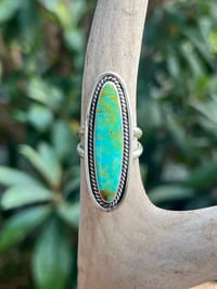Sterling & Stella Blue Patagonia Ring Sz 7