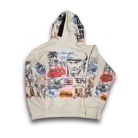 Image 2 of Make art not war OWP Hoodie