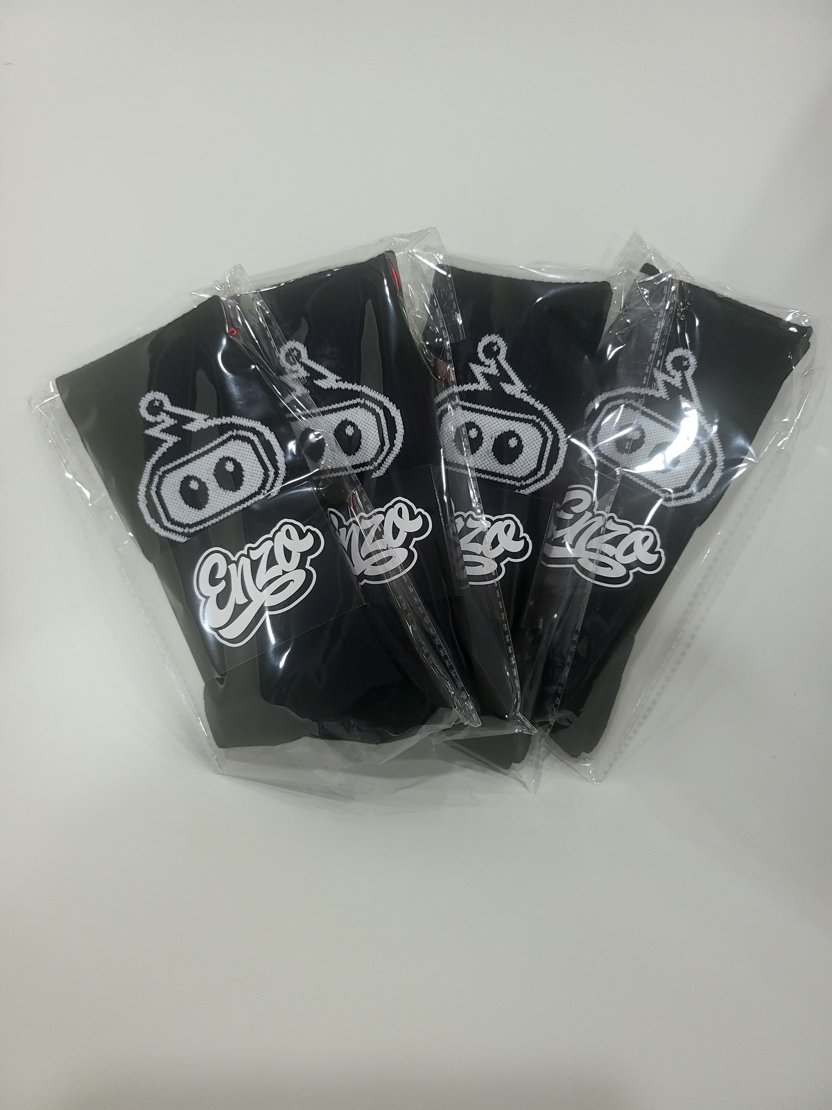 Image of Enzo's Shed 4 Sock Bundle (Black)