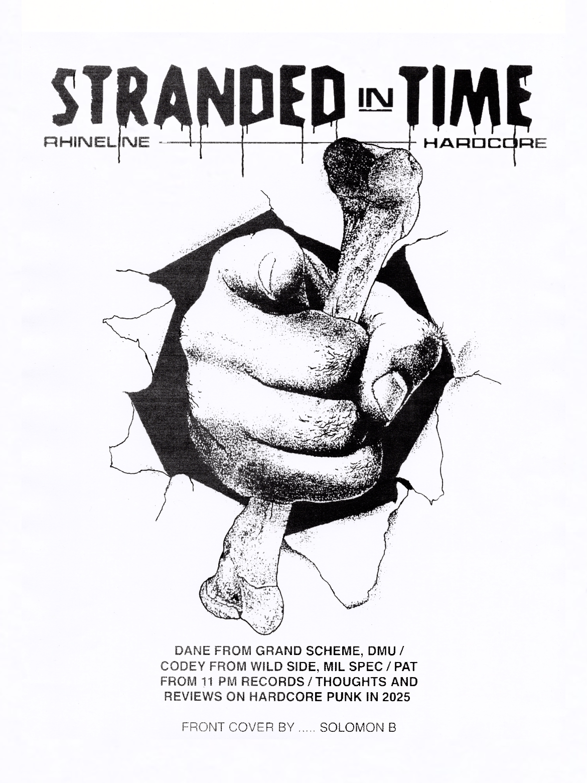 Image of STRANDED IN TIME ZINE ISSUE #3 / PRE-ORDER