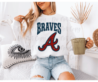 Image 1 of Braves sweatshirt 