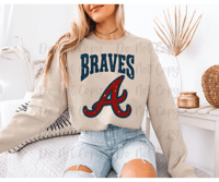 Image 2 of Braves sweatshirt 