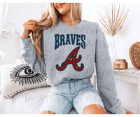 Image 4 of Braves sweatshirt 