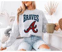 Image 5 of Braves sweatshirt 