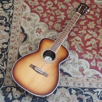 Image 2 of Guild M-260E Deluxe Edge Burst Concert Acoustic / Electric