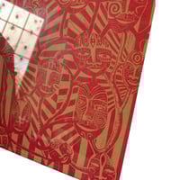 Image 2 of Communication/ mini screen print A5 framed 