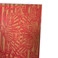 Image 3 of Communication/ mini screen print A5 framed 