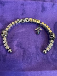 Image 1 of RESIST Bracelet with Angel