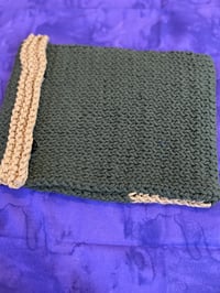 Image 3 of Olive Green and Beige Laptop Case