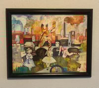 Image 2 of “Just the Three of Us” Limited Edition Framed Giclee print 