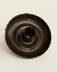 Image 2 of Candleholder - Black satin