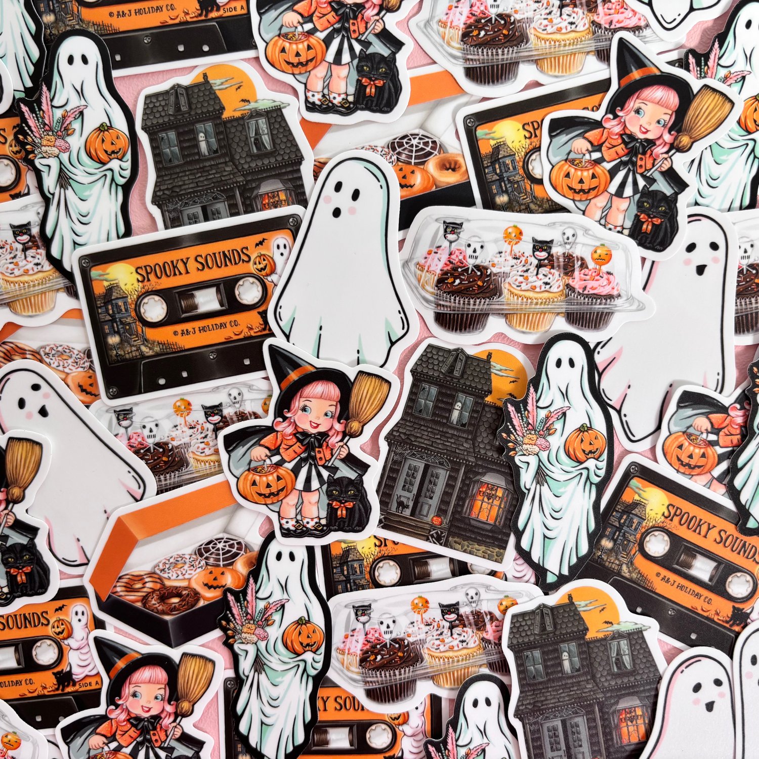 Image of Haunted House sticker 