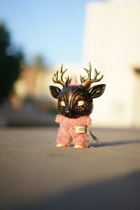 Image 5 of Mystical Deer Labubu custom mask.
