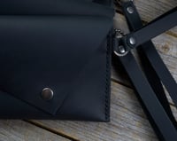Image 3 of Wristlet Hand bag - Black