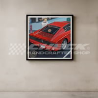Image 1 of FREE US SHIPPING! 🔥 Car Meet Series - Ferrari 512TR 🍕 - Giclée Art Print