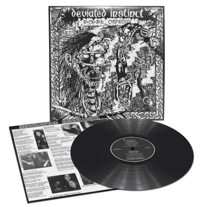 Image of Deviated Instinct: - "Rock 'N' Roll Conformity" Lp